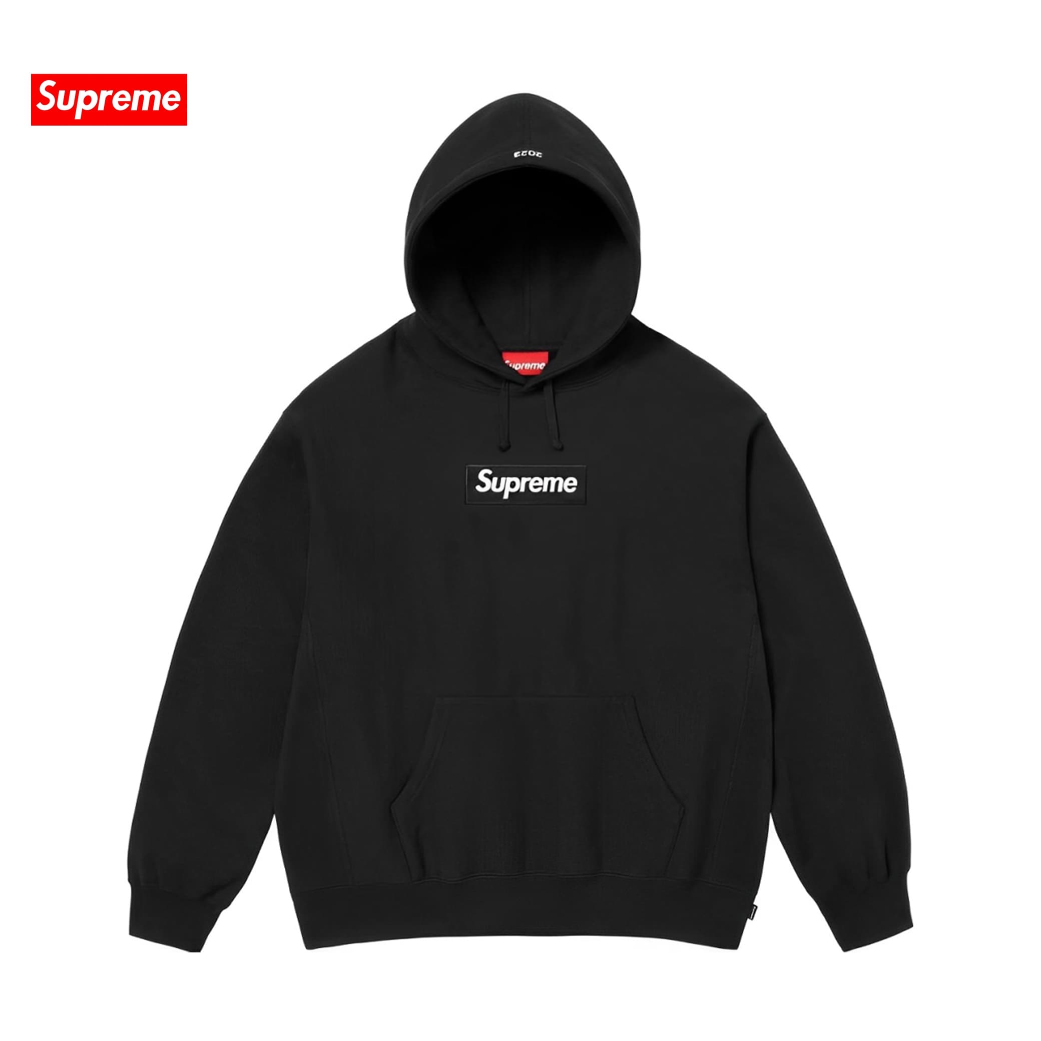 Sweat-shirt à capuche Supreme 26SS Automne-Hiver de haute qualité, imprimé rétro, coupe ample et décontracté, manches longues.
