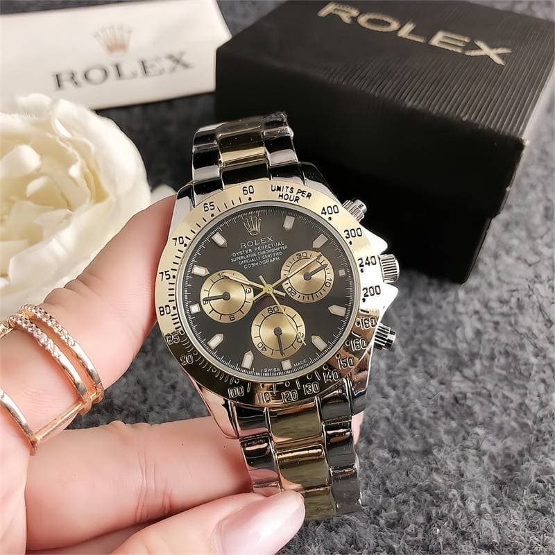【Marque de luxe】 Montre à quartz étanche à plusieurs cadrans pour hommes d'affaires et de loisirs de mode rétro