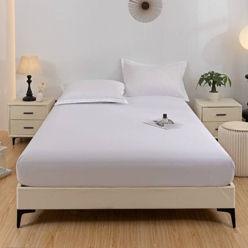 Waterproof Mattress Protector Fitted Sheet, Anti-Slip Bed Cover, 100% Polyester, All Asian Sizes