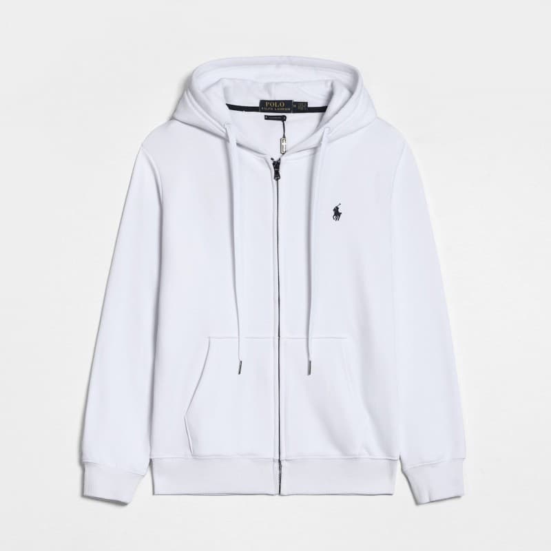 Vêtements pour femmes Thin Series Pony Cardigan à capuche RL Pull de couleur unie Brodé Loose Paul POLO Jacket