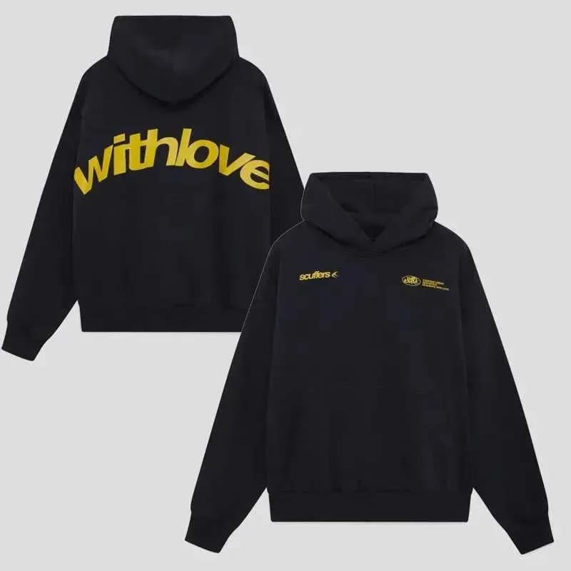 Sweat à capuche Scuffer pour femme, style décontracté, oversize, grunge, Haruku, style Y2K Active
