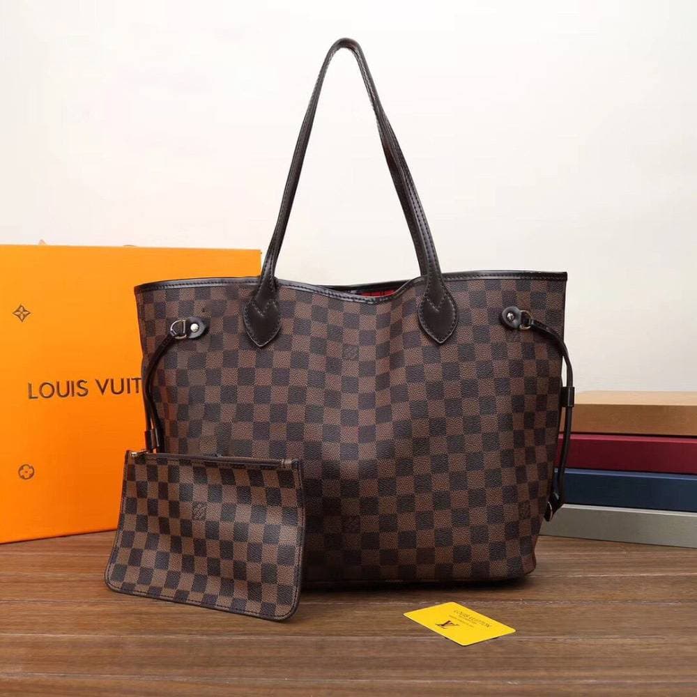 Sac à main de luxe de grande capacité, fourre-tout de Shopping, sac pour mère, Simple, impression de grille blanche, sac à bandoulière