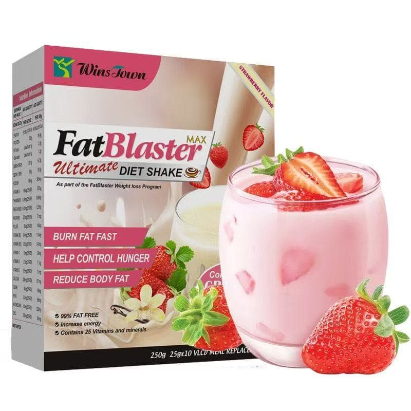 Fat Burner Meal Milk Fat Blaster Strawberry Milkshake Chocolate Diet Shake Green Coffee