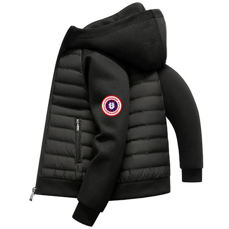 New Autumn/winter High-quality Pony Pattern Hooded Warm And Thick Cotton Down Jacket, Unisex Style