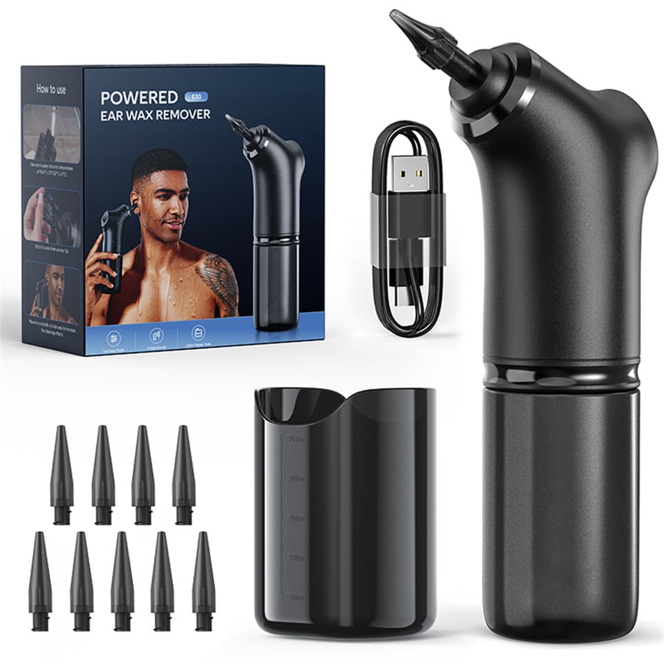 Electric Kit 4 Pressure Modes Wax Removal Health Care Water Irrigation Washer For Adults Child Ear Cleaner