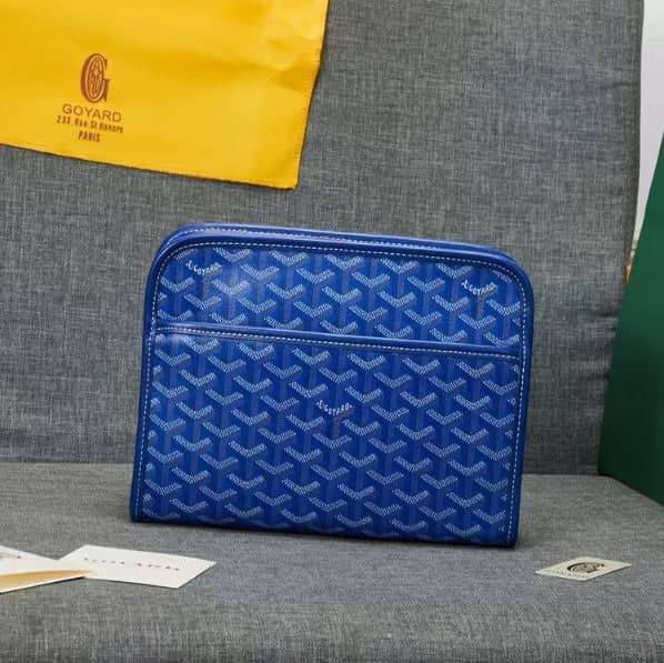 Gaodeya Nouvelle trousse de toilette en cuir véritable avec imprimé dents de chien en forme de Y