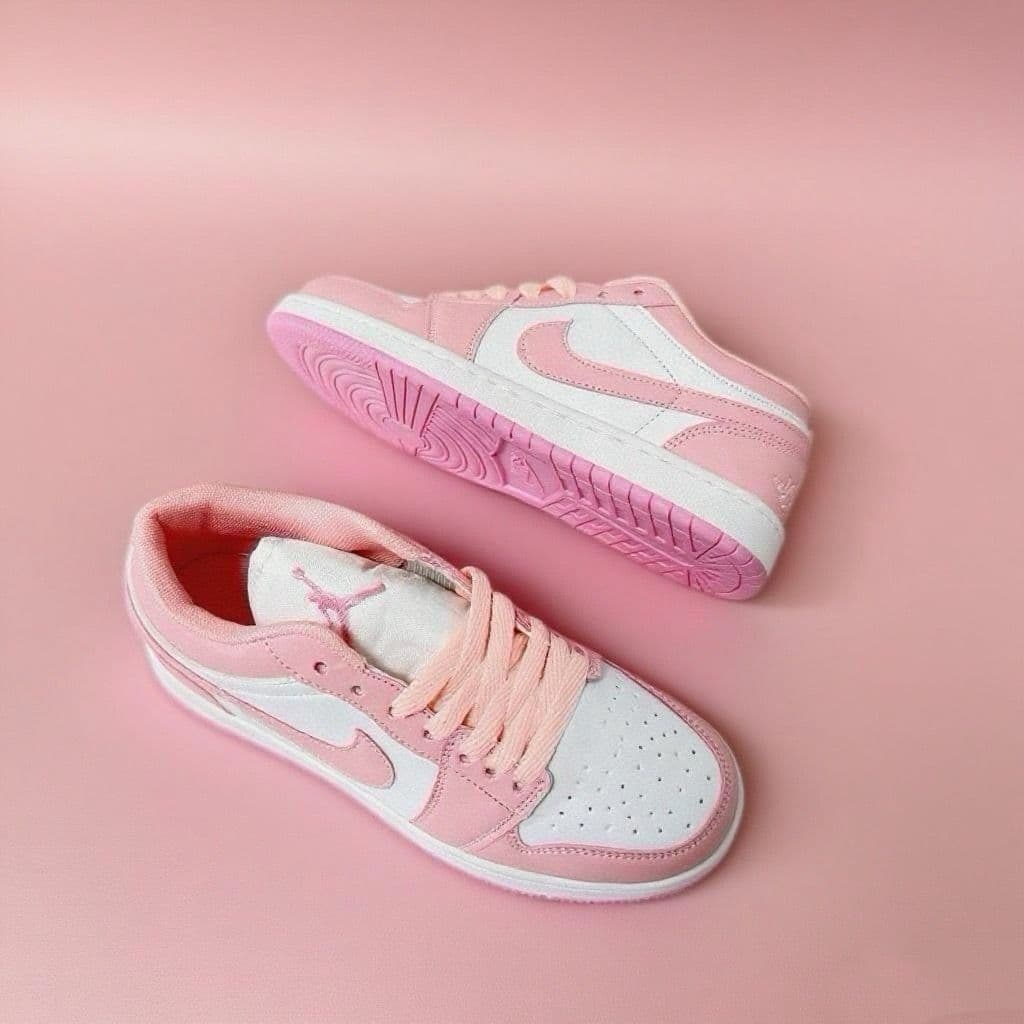 Baskets basses originales et pures, blanches, noires, roses, unisexes, polyvalentes, tendance, décontractées, pour le sport