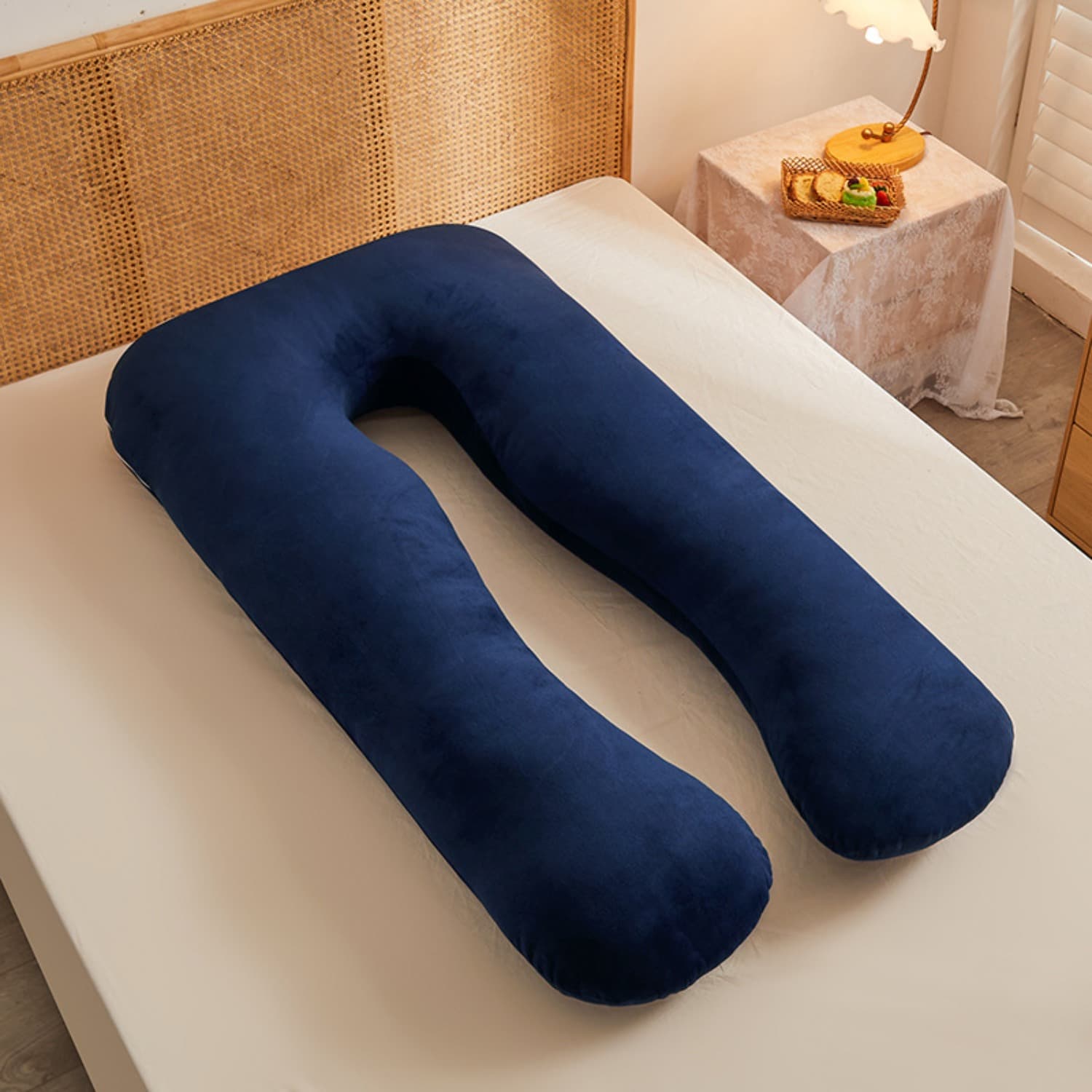 Multifunctional Pregnant Women's Pillow Side Lying Pillow Pure Cotton Detachable And Washable U-shaped Napping Pillow Cushion