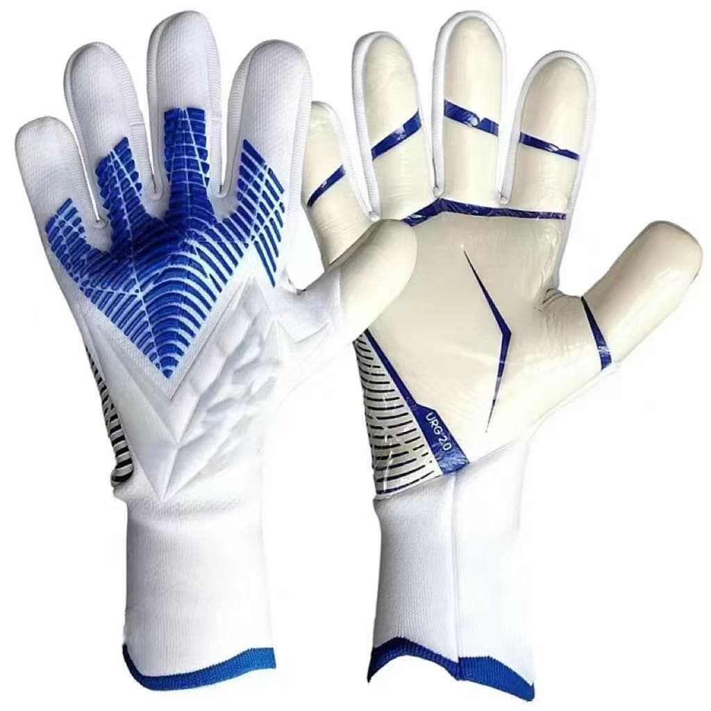 Falcon Football Professional Goalkeeper Gloves,Thick,Latex,Comfortable,Breathable, Durable Goalkeeper Gloves,Adults&Children Without Finger Protection