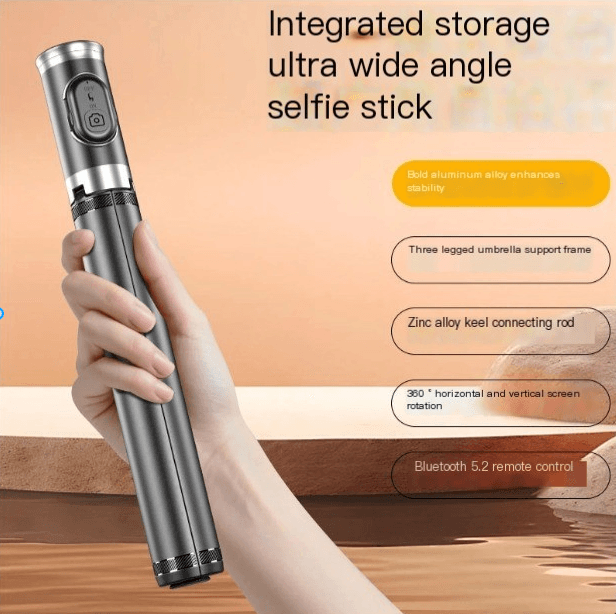New Lost Pole Bluetooth Selfie Pole Mobile Selfie Pole Live Selfie Camera Tripod Stand Selfie Camera