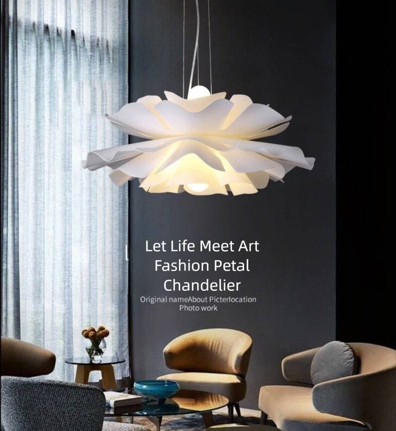 Bedroom Chandelier Nordic Modern Simple Children's Dining Room Flower Lighting Fixture