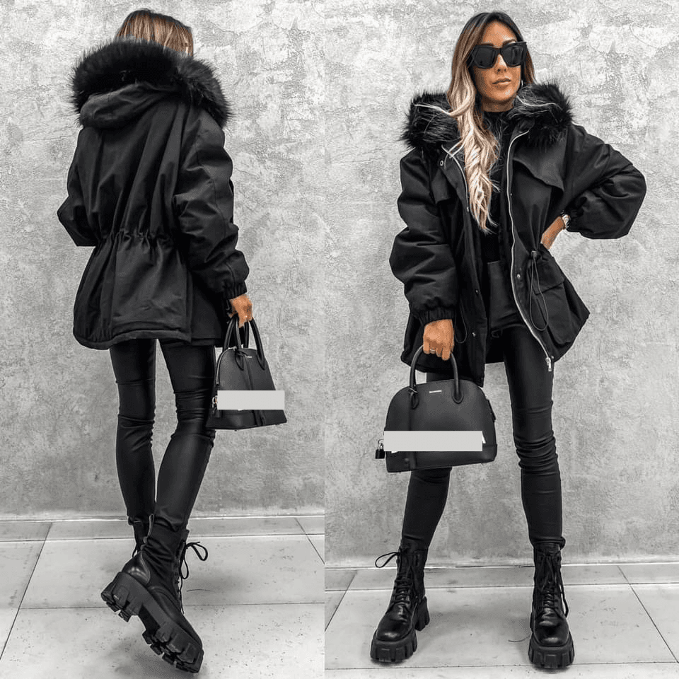 Women's Clothing new cotton coats fur collar fur pie to overcome