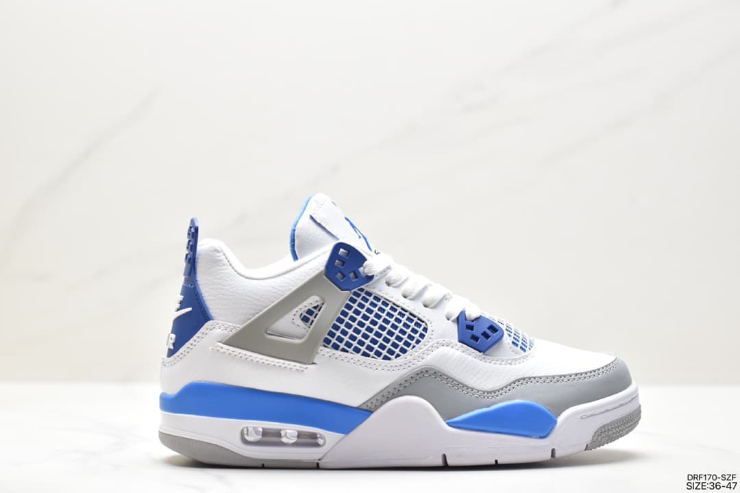 Vente en gros de chaussures de basket-ball J4 Joint White Sail Electric Mother Yellow And White Cement Hot Lava Big Paris Chaussures de sport pour ho