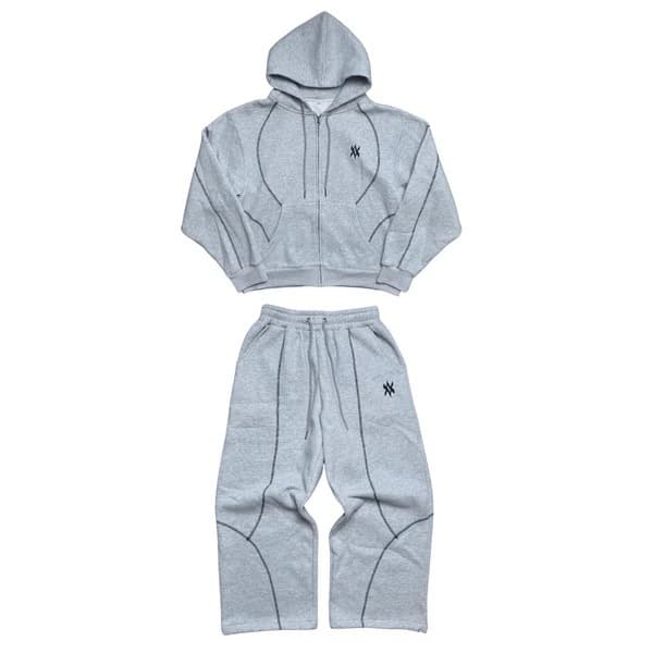 ​​Y2K Streetwear Hoodie – Oversized Zip-Up With Graphic Print, 90s Retro Unisex Jacket (XS-4XL)​