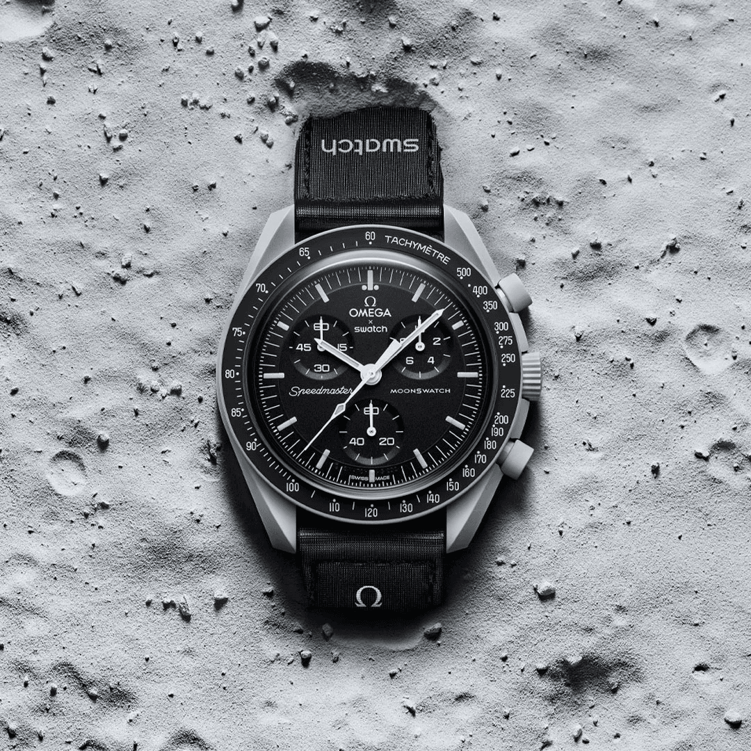 Swatch Planet Speedmaster Homme et Femme S033A100 Suisse Originale