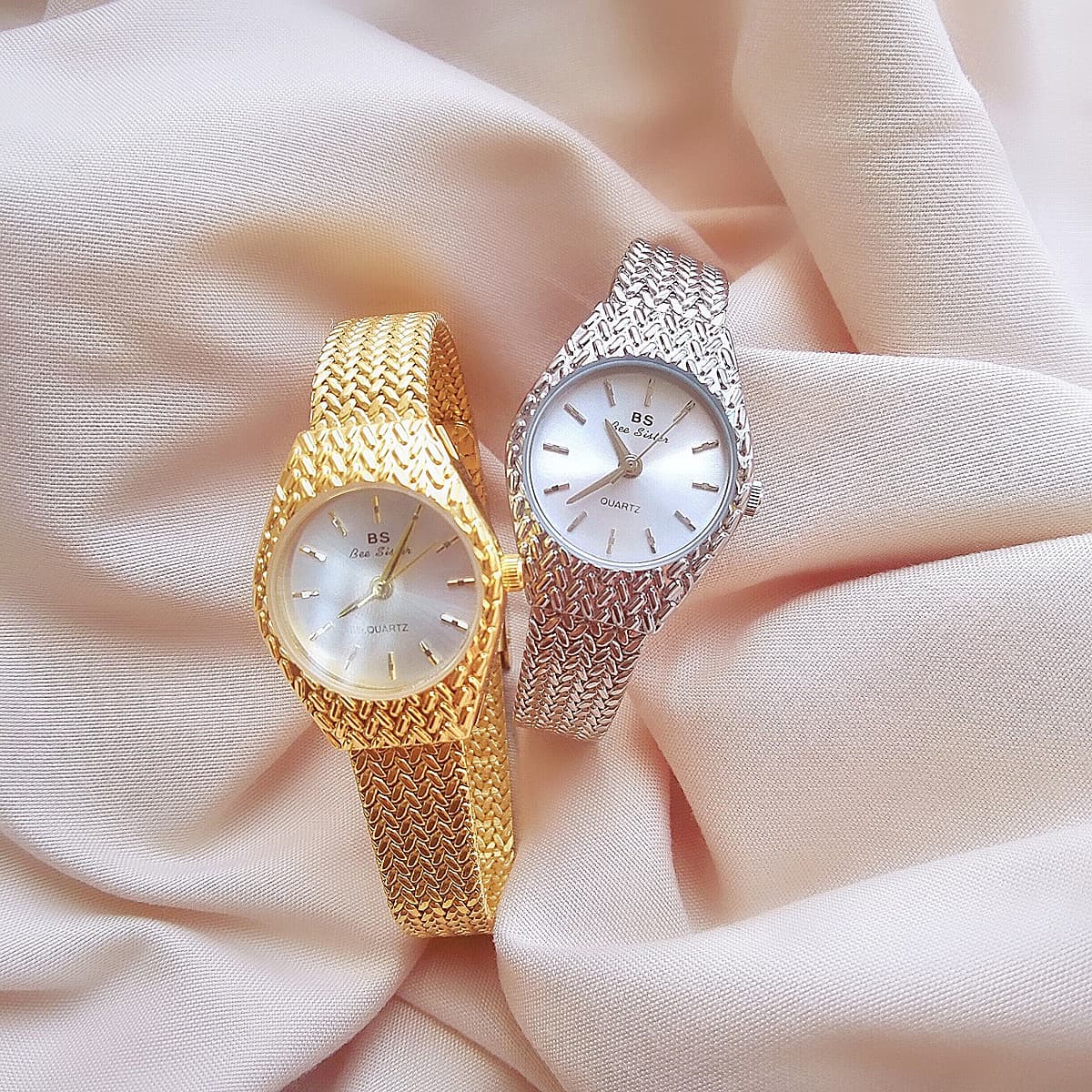 New light luxury about temperament female small gold watch