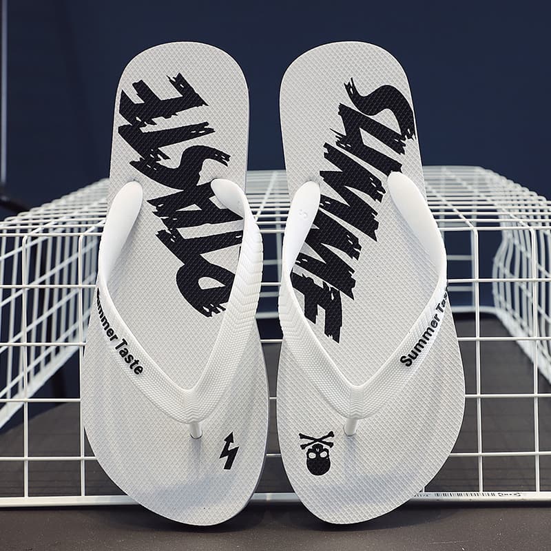 2025 Flip Flops Men's Summer New Style Indoor Outdoor Anti Slip And Odor Proof Beach Shoes With Clip On Sandals