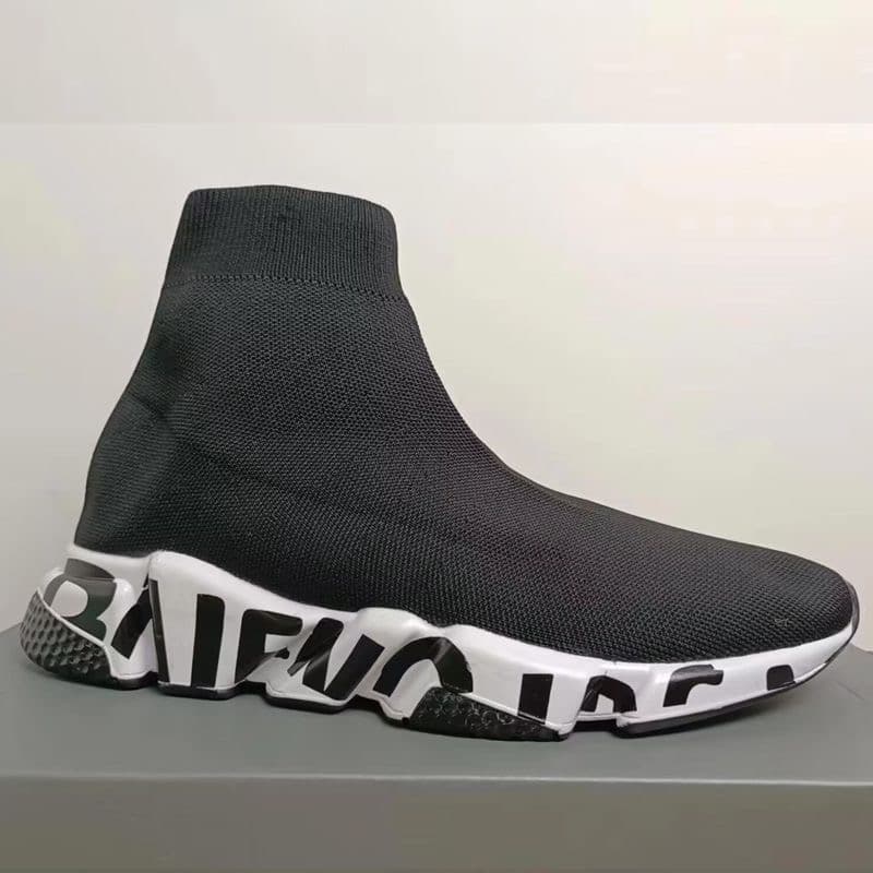 Baskets chaussettes en tricot exclusives, respirantes, flexibles, chaussures de course athlétiques de luxe, unisexes