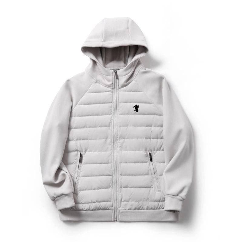 Men's Clothing 2025 New Style Pony Print Spring And Autumn Hooded Trendy Thin Down Cotton Jacket