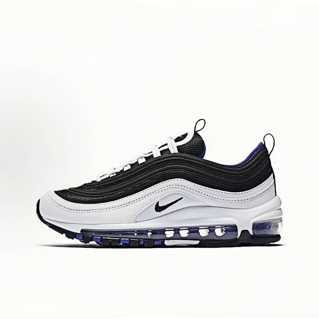 Chaussures Nike Air Max 97 pour homme et femme, triple noir et blanc, Sean Wotherspoon T, baskets d'extérieur, pointures 36-45
