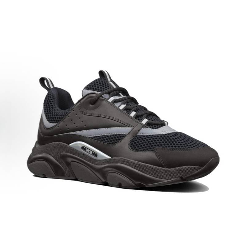 Baskets de sport pour homme inspirées du modèle B22 – Baskets décontractées à semelle épaisse, style running rétro et détails tendance