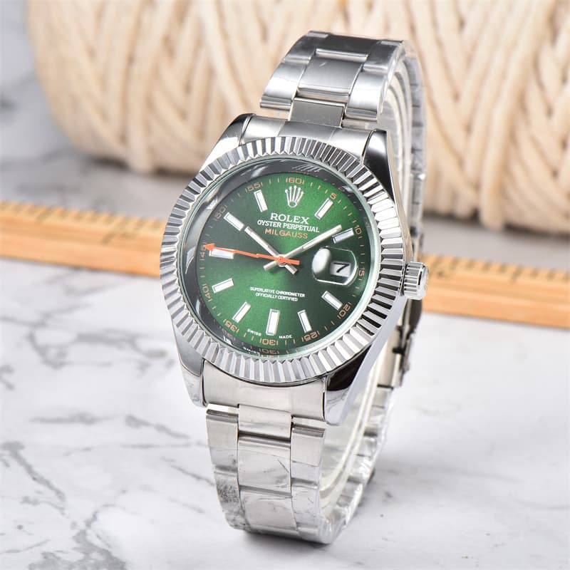 Montre à Quartz décontractée pour hommes, tendance populaire, polyvalente, étanche, calendrier, bracelet en acier