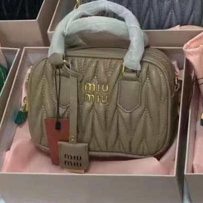 Sac de bowling plié identique, sac d'oreiller Macaron Sweet, sac à bandoulière oblique de grande capacité pour femme