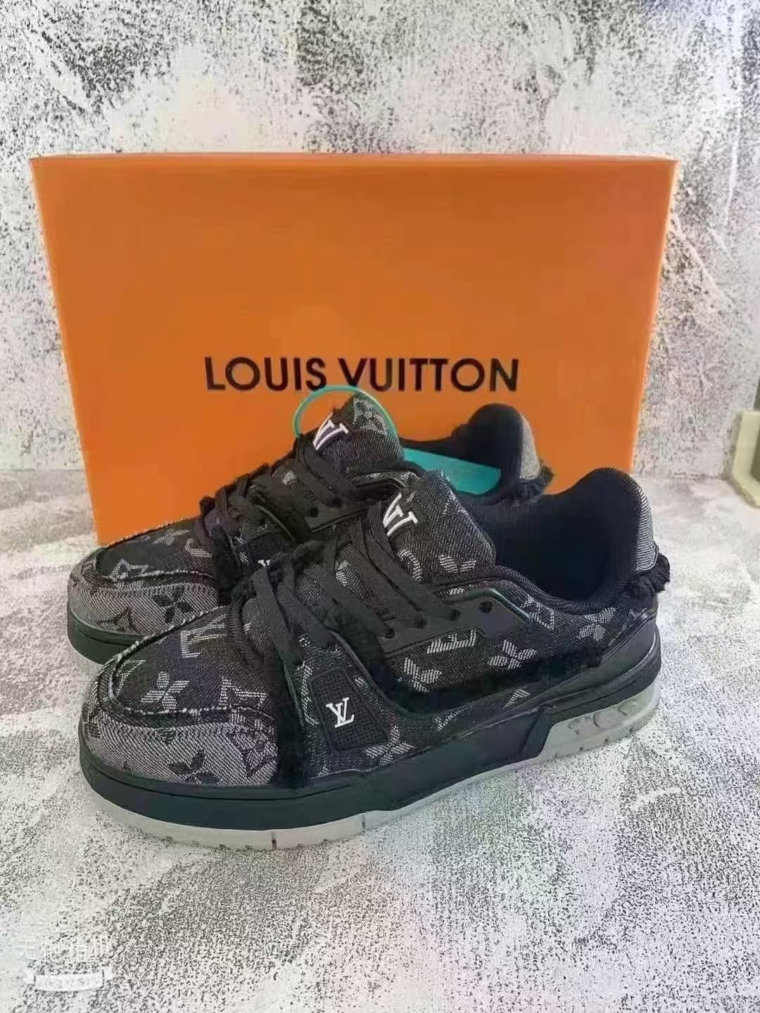 Baskets décontractées et polyvalentes populaires de LV pour hommes et femmes, pointures 36 à 44