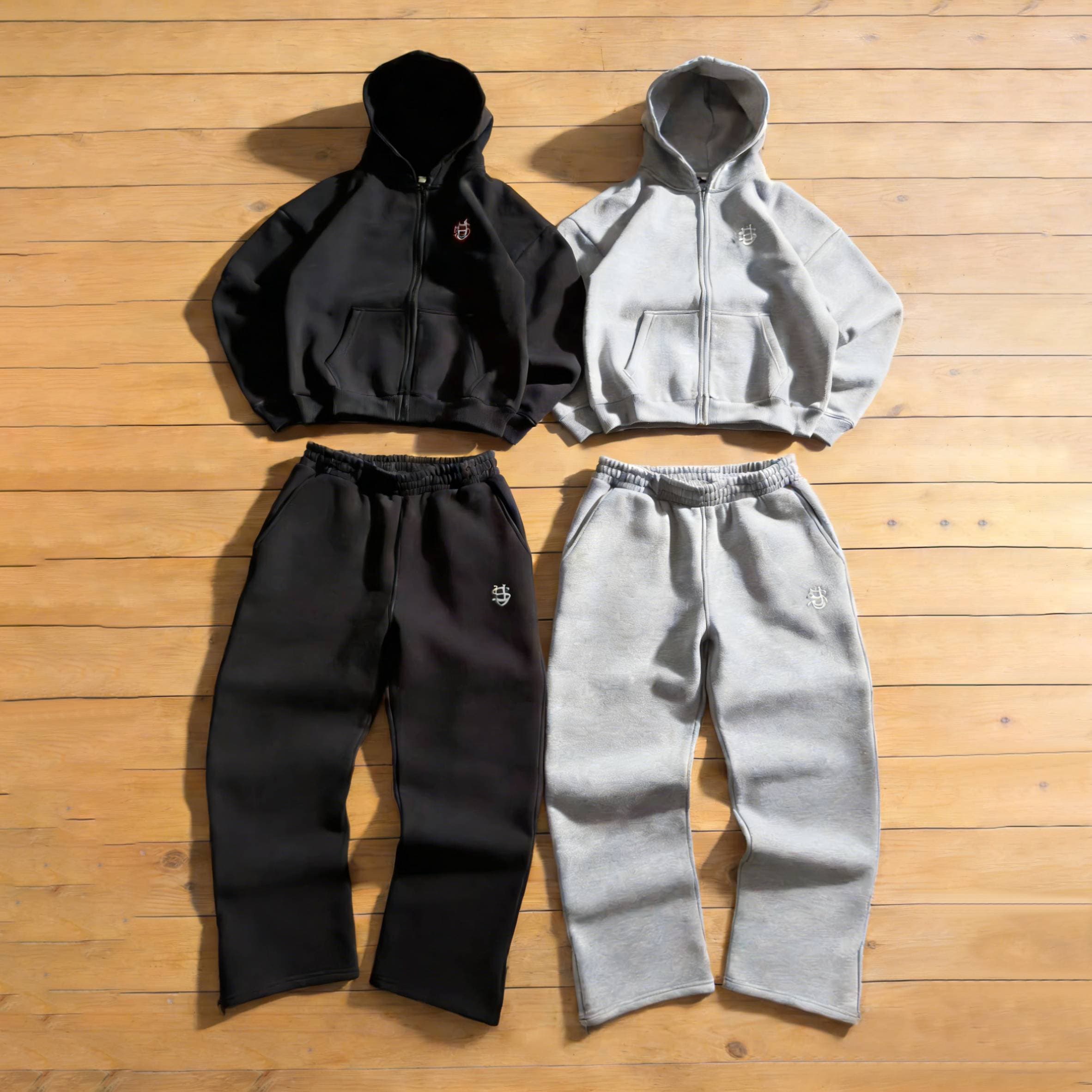 Men's Clothing Hood Embroidery /printing Zipper Sweatpants Casual Trousers High Street Hip Hop Rap Street US Size Men And Women Sweatpants Wholesale