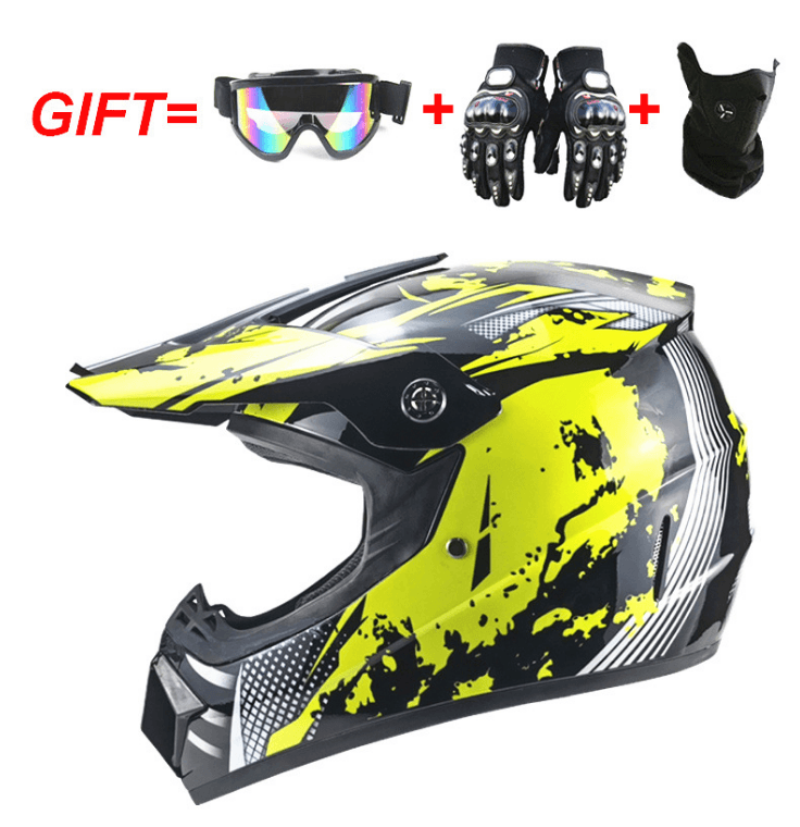 Exclusive For Cross-Border Foreign Trade Version Cross-Country ATV Helmet Mountain Bike Downhill Support Youth Kart