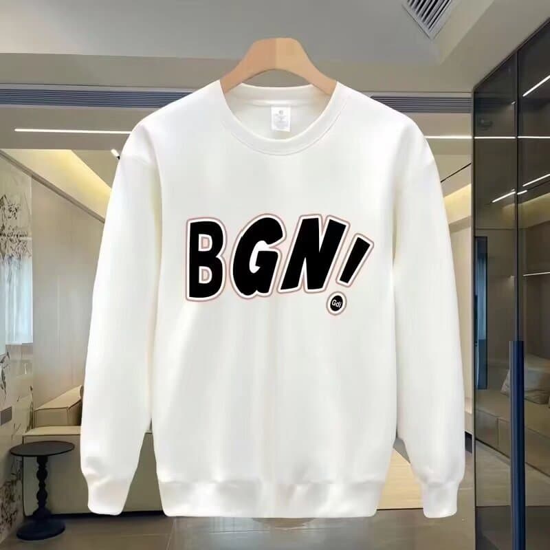 Men's 100% cotton jumper sweater of large size and high quality