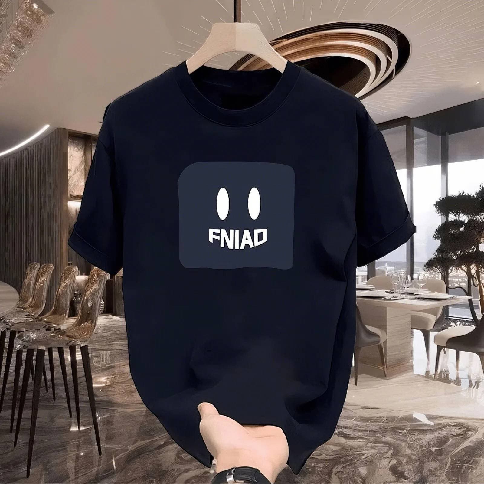 2025 Summer Loose Men And Women Pullover 100% Cotton Short Sleeve T-shirt