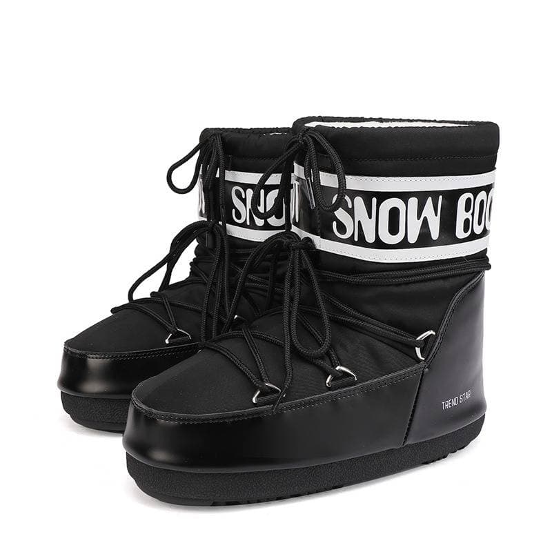 Women's Winter Ski Boots Fashion Space Boots – Waterproof Snow Boots (Fleece Lined & Platform Sole)​​