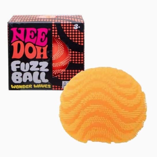 Pompons sensoriels à presser pour enfants - Jouets anti-stress doux et texturés