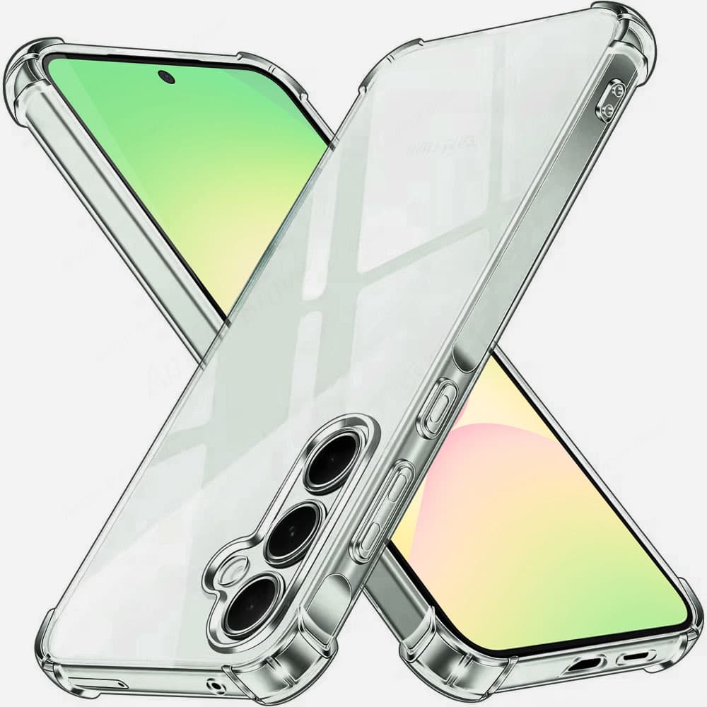 Shockproof Phone Clear Case For Samsung Galaxy A56 A55 A54 5G A15 A35 A25 A34 A14 A33 A53 A13 A32 A73 A52 A12 A16 A36