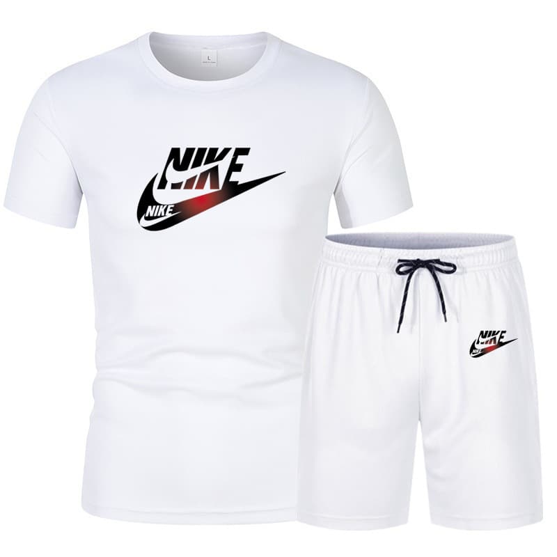 2023 été hommes ensemble imprimé à manches courtes T-shirt décontracté sport Jogging Shorts ensemble mode rue mode marque vêtements
