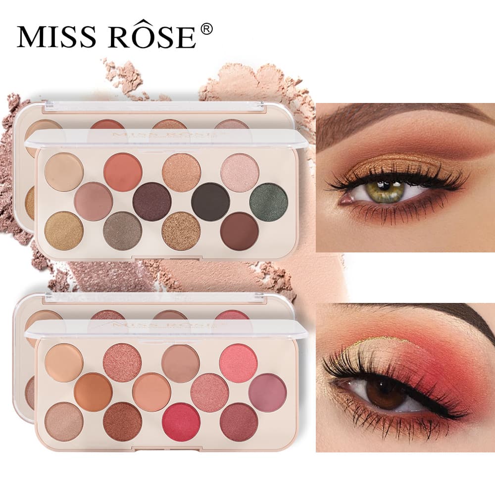 New Multi Color Matte Eyeshadow Palette, Long Lasting And Easy To Color Pearlescent Eyeshadow Blush Palette