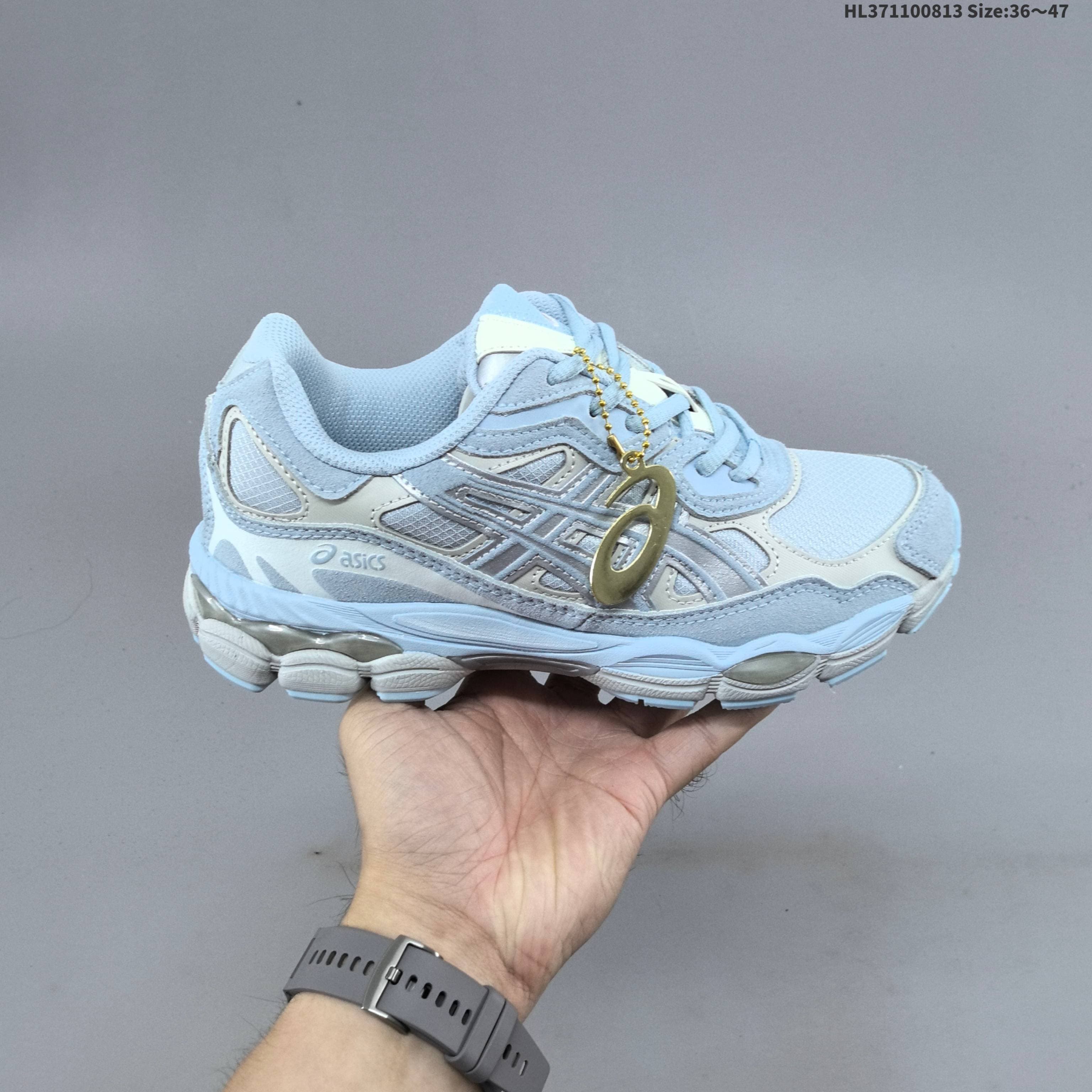 Chaussures de running Asics NYC Gels NYC Sneakers Cream Solar Power Pure Sier Outdoor Sneakers Sports Athleisure Trainers Fashion Daily Outfit 36-47
