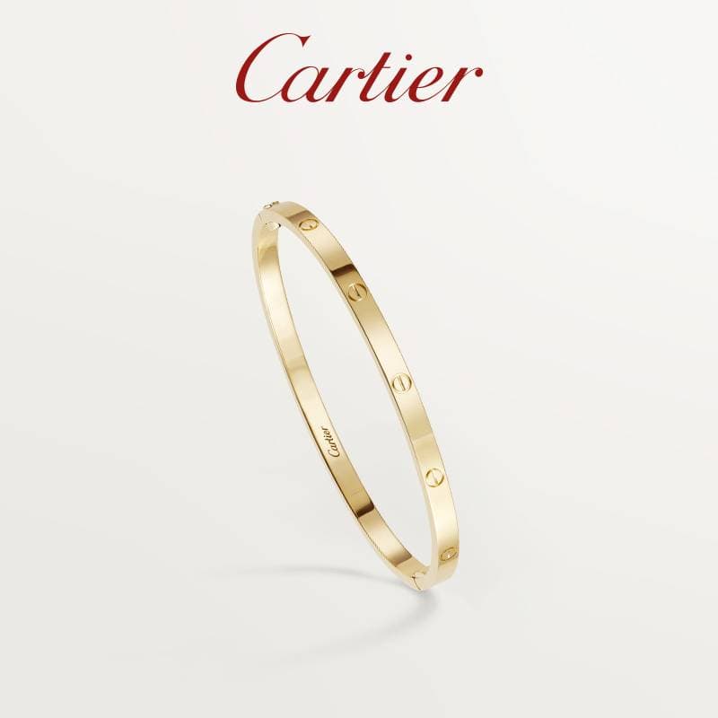 BRACELET D'AMOUR classique mode or hommes et femmes couples avec le même bracelet coffret cadeau coffret cadeau