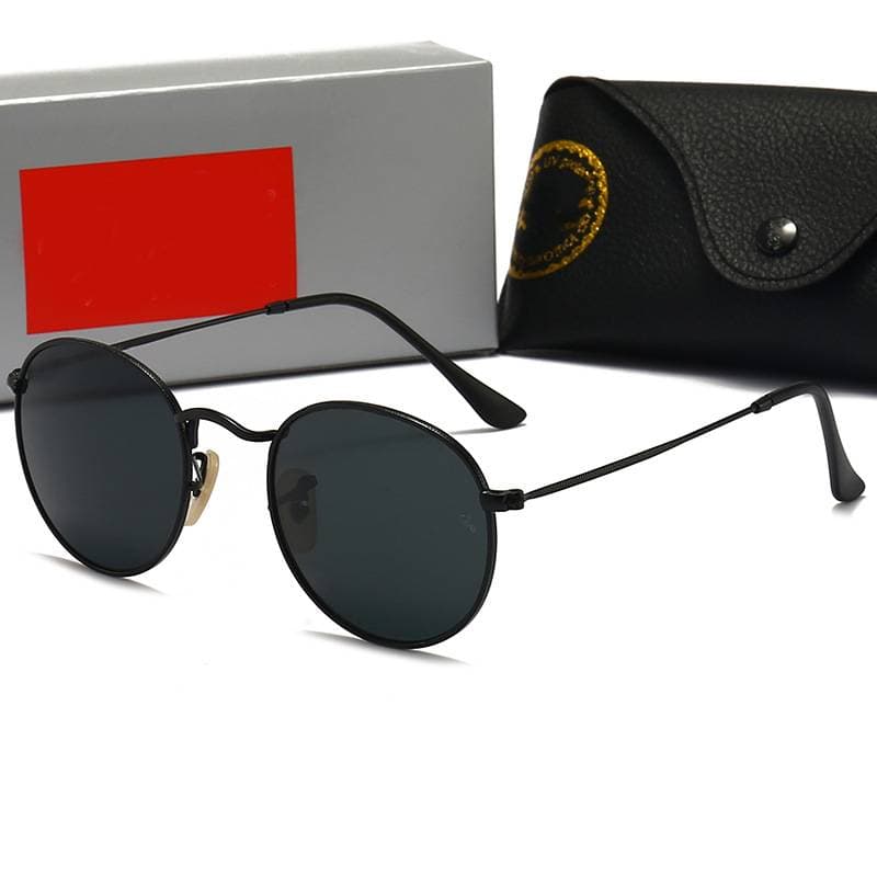 New glass sunglasses for both men and women, fashionable and trendy casual glasses, driving goggles