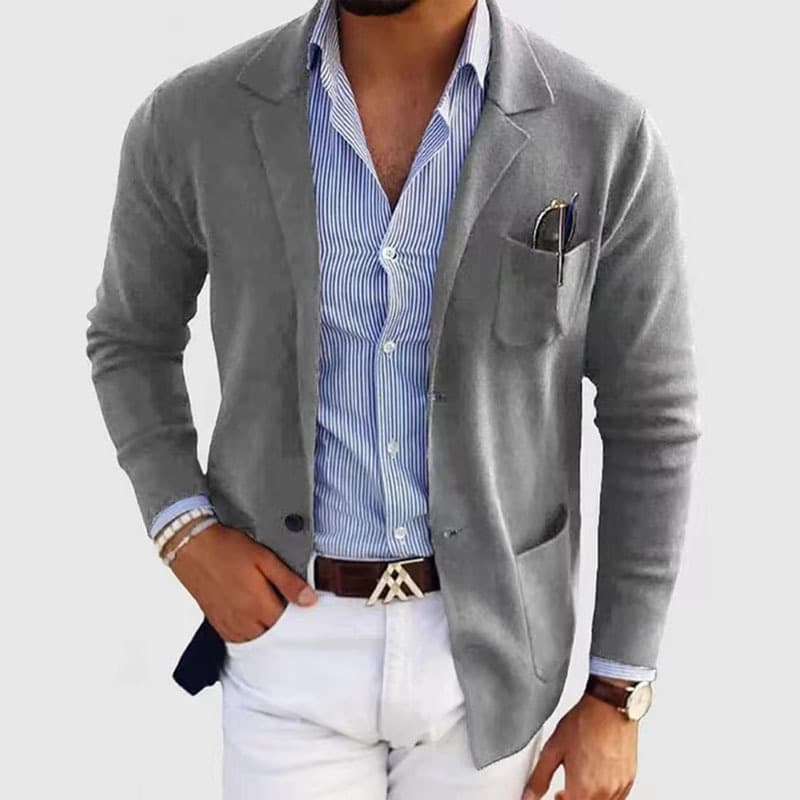 Men's Clothing 2024 new fashion casual men's suits slim party wedding suits