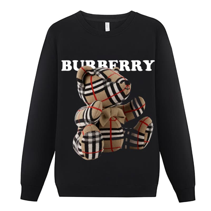 17 Style Burber Nouveau Sweat à capuche imprimé Tendance Sweat à capuche décontracté polyvalent pour hommes