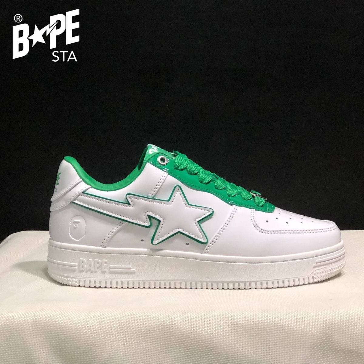 Chaussures de planche classiques Marvel en cuir laqué A BATHING-APE, chaussures de planche Air Force No.1 unisexes