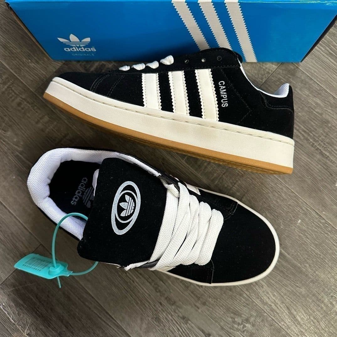 Chunyuan Clover 00s Classic Carbon Grey Black Bread Chaussures de sport polyvalentes pour hommes et femmes sur le campus