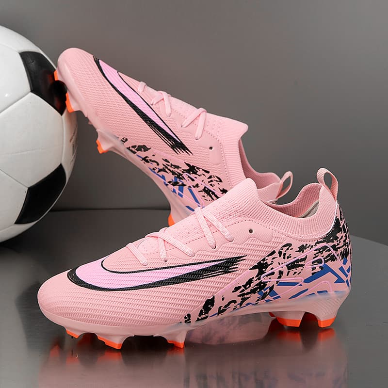 Cross-Border Soccer Shoes For Children And Teenagers, Elementary School Students, Long Short Spikes, Low-Top Sports