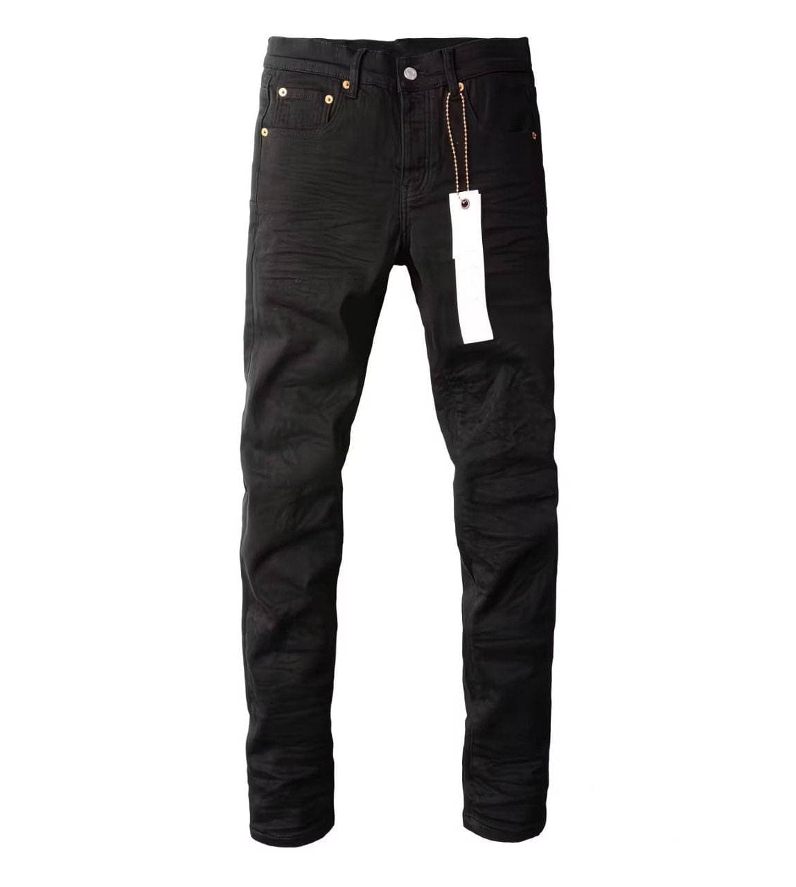 Jean violet déchiré style streetwear rétro en soie, de haute qualité et respirant, coupe ajustée, style streetwear.