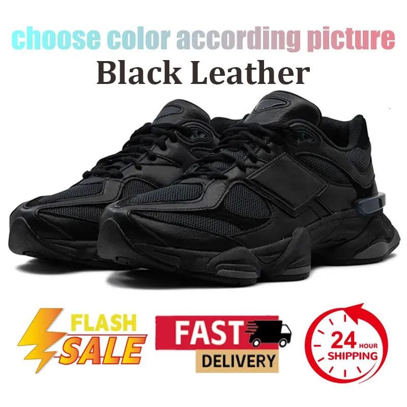 Chaussures de course New Balance 9060 Triple Black Blanc Bleu Rose Gris Marron Homme Femme Outdoor Trainers Baskets Pointures 36-46