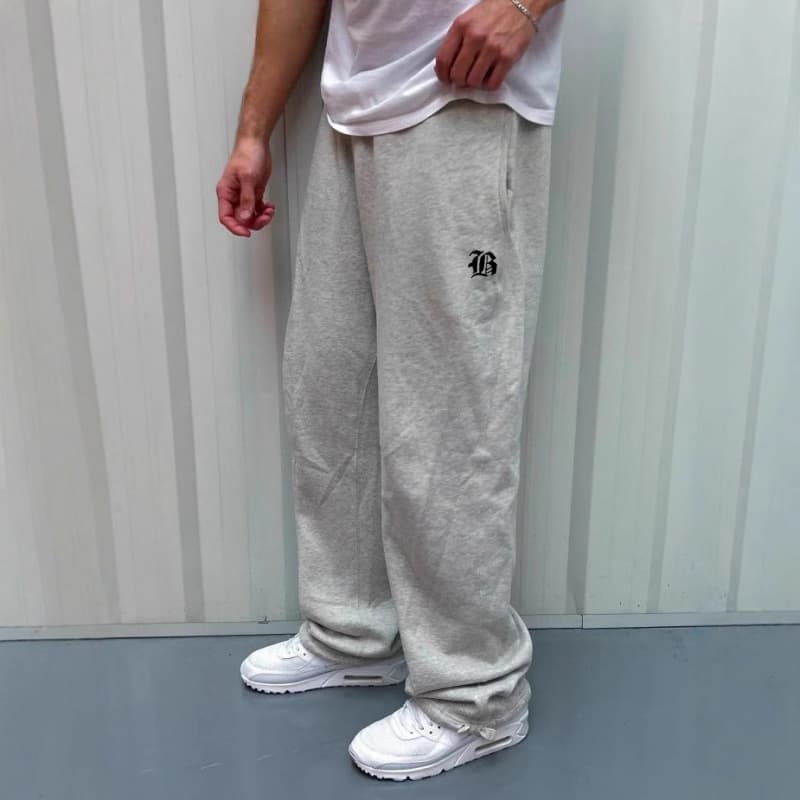 New European And American Pants For Men In All Seasons, Loose Fitting Straight Leg Sports And Casual Pants, Hot Selling Suit Long