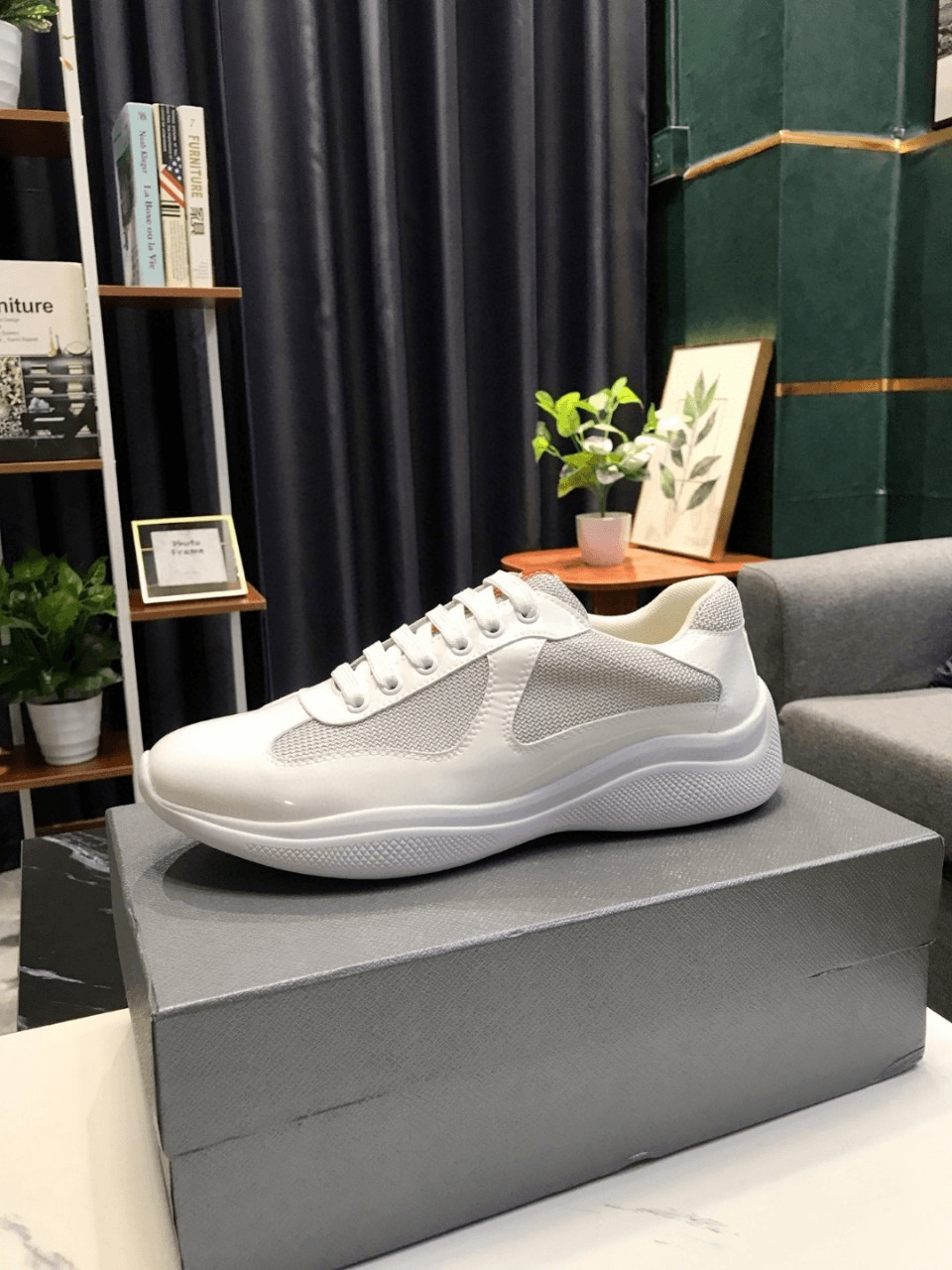 Baskets Cloudbust Thunder à semelle crantée, style streetwear, en maille respirante, pour tous les jours