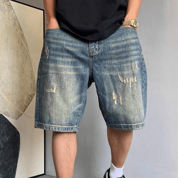 Men's Clothing Summer Mid Length Pants Men Casual Loose Student